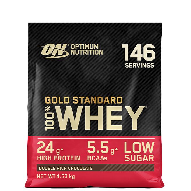 100% Whey Gold Std, 4545 g, Double Rich Chocolate