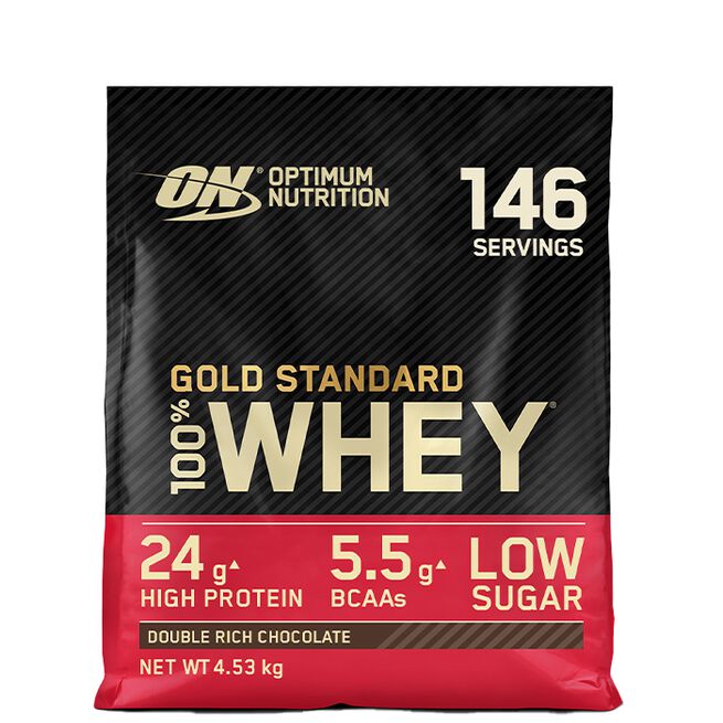 100% Whey Gold Standard Vassleprotein 4545 g Double Rich Chocolate