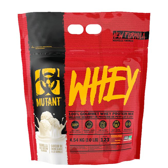 Mutant Whey Vassleprotein 4,5 kg Vanilla