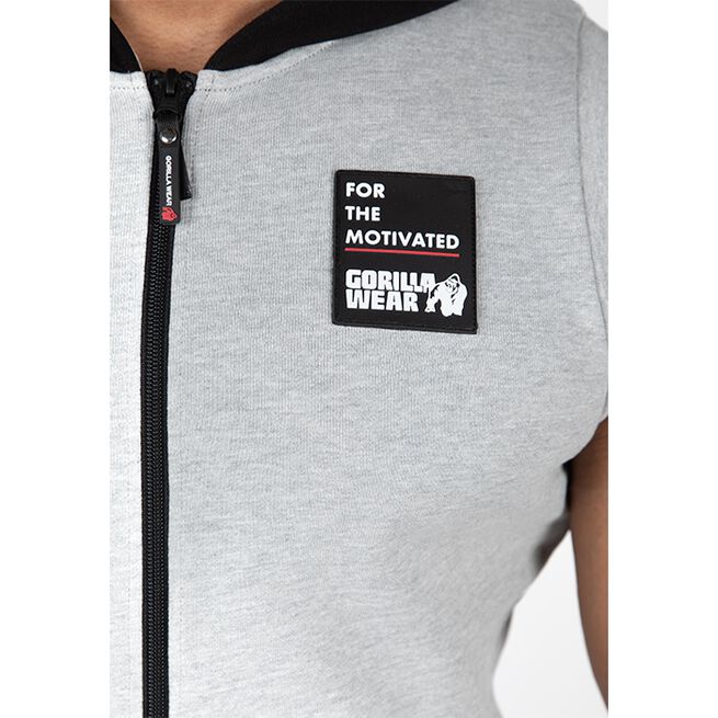 Milwaukee SL Zipped Hoodie, Grey Melange