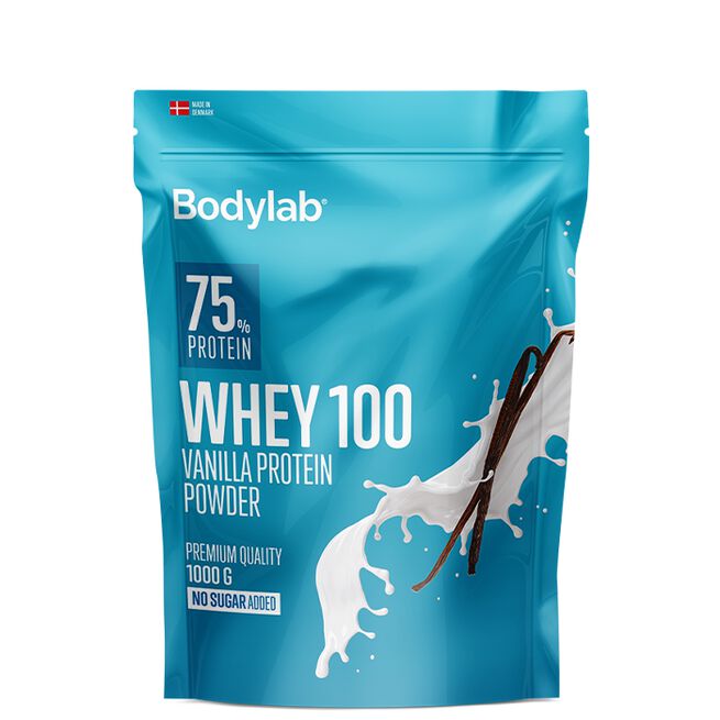 Bodylab Whey100, 1000 g, Vanilla Milkshake