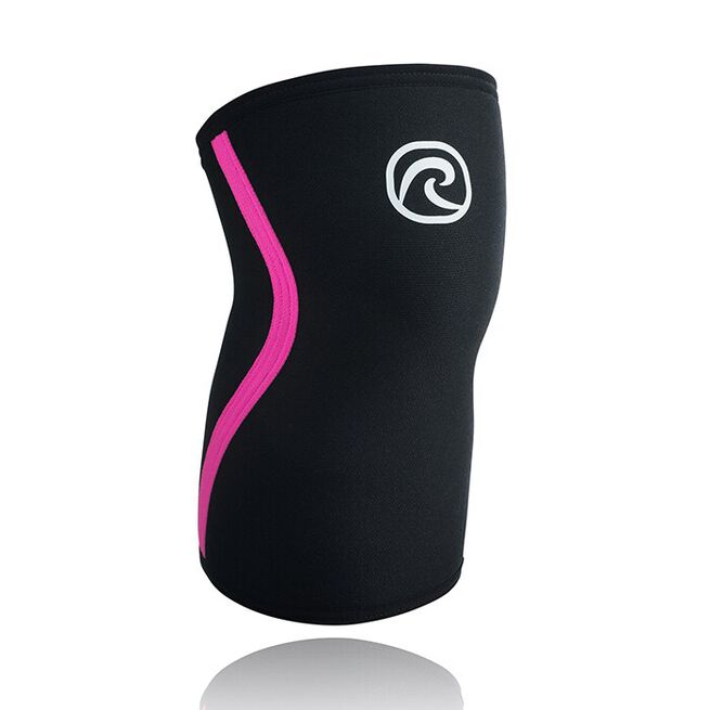RX Knäskydd 7mm Svart/Rosa