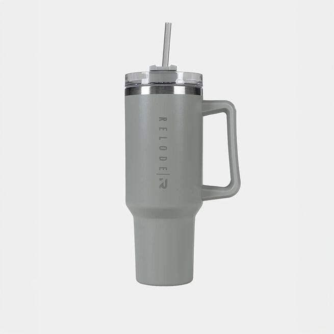 Clean Tumbler Vattenflaska Rostfritt Stål 1200 ml Grå