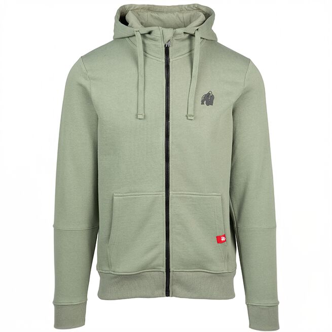 Leon Zip Huvtröja Grön