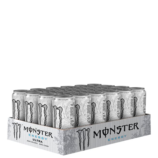 24 x Monster Energy Ultra 500 ml White