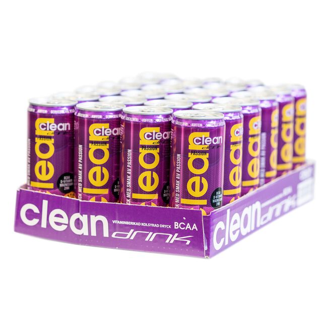 24 x Clean Drink, 330 ml, Passion 
