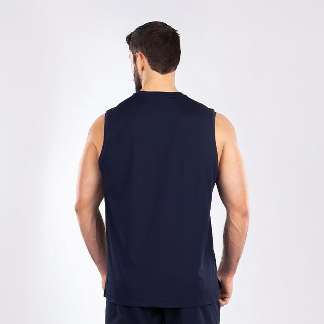 Mesh Linne Marinblå