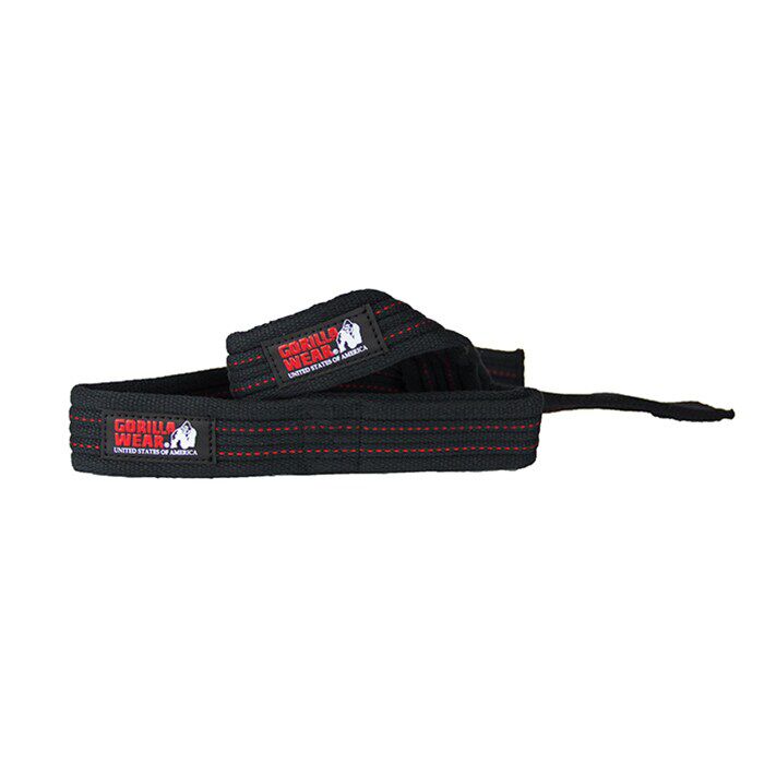 Hardcore Lifting Straps Svart/R&ouml;d