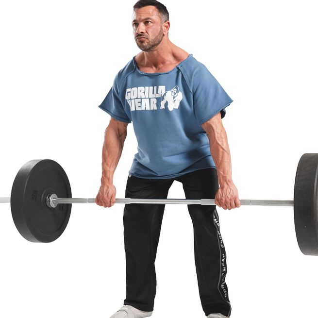 Classic Workout Top, Coronet Blue