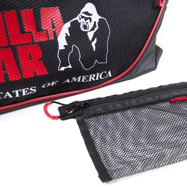 Jerome Gymväska Svart/Röd