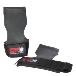 Gorilla Wear Lifting Grips, Black Lifting Grips Svart