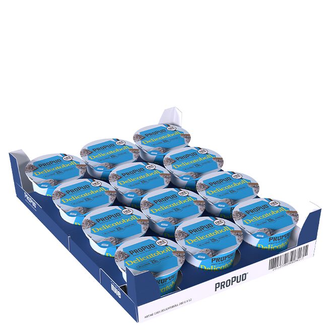 12 x ProPud Proteinpudding 200 g Delicatoboll