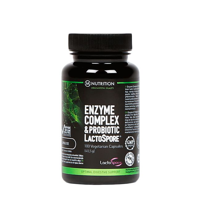 Enzyme Complex and Probiotic Lactospore, 100 caps 