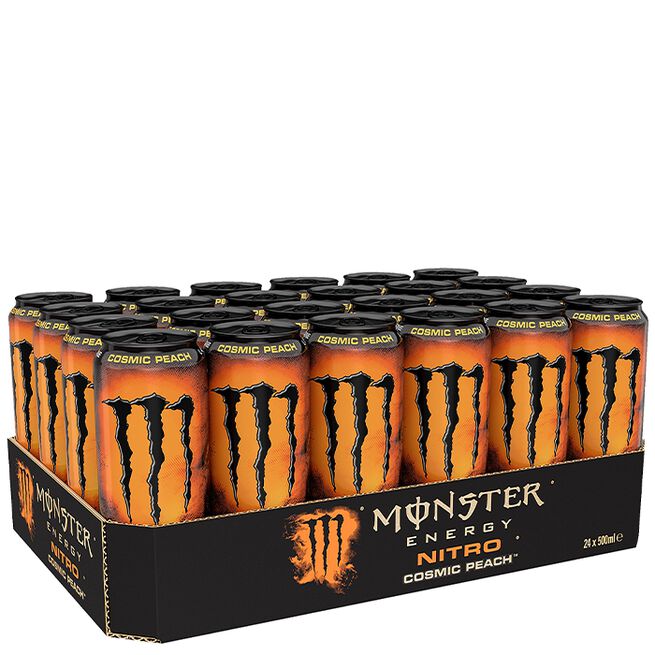 24 x Monster Energidryck 50 cl Nitro Cosmic Peach