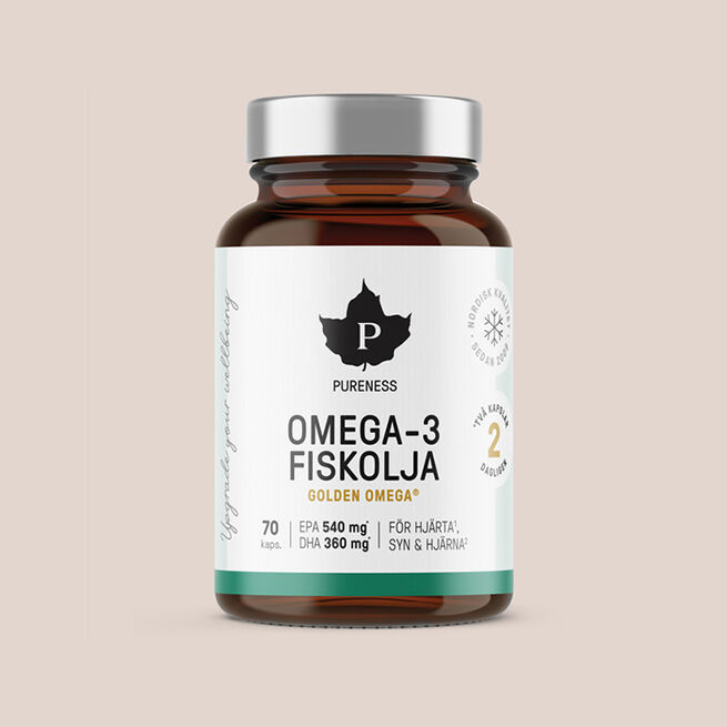 Omega-3 Fiskolja 70 kapslar