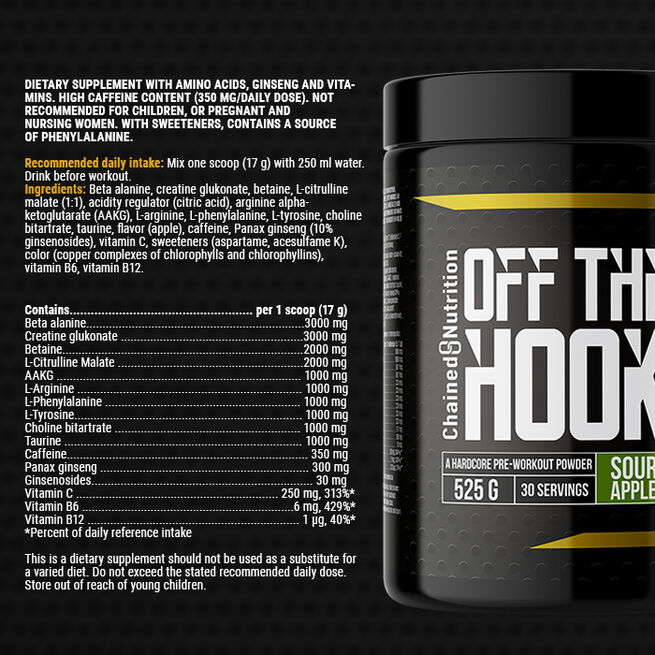 Off The Hook PWO 525 g Sour Apple