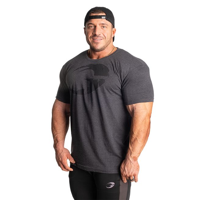 Cadet Tee, Dark Grey Melange