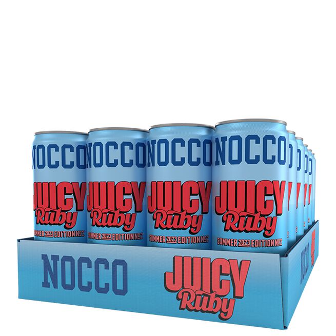 Flak 24 x NOCCO BCAA 330 ml Juicy Ruby