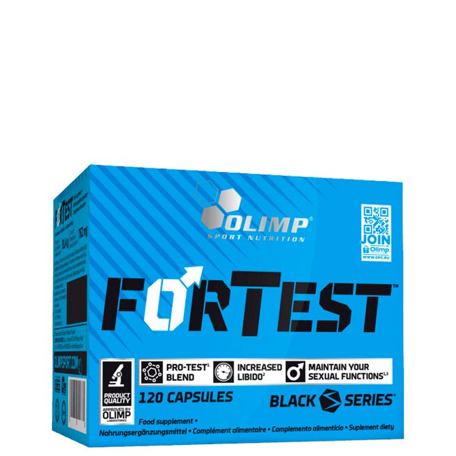 Fortest Testosteron Tillskott 120 Kapslar