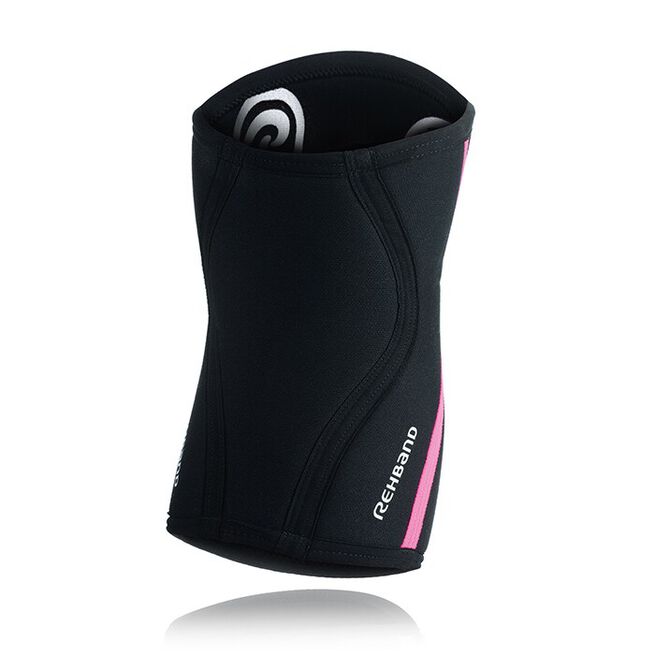 RX Knäskydd 7mm Svart/Rosa