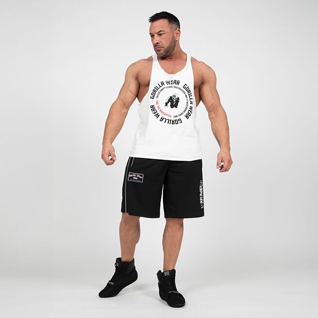 Marlow Mesh Shorts Svart Grå