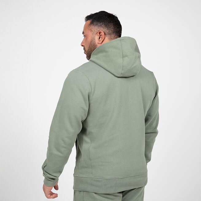 Leon Zip Huvtröja Grön