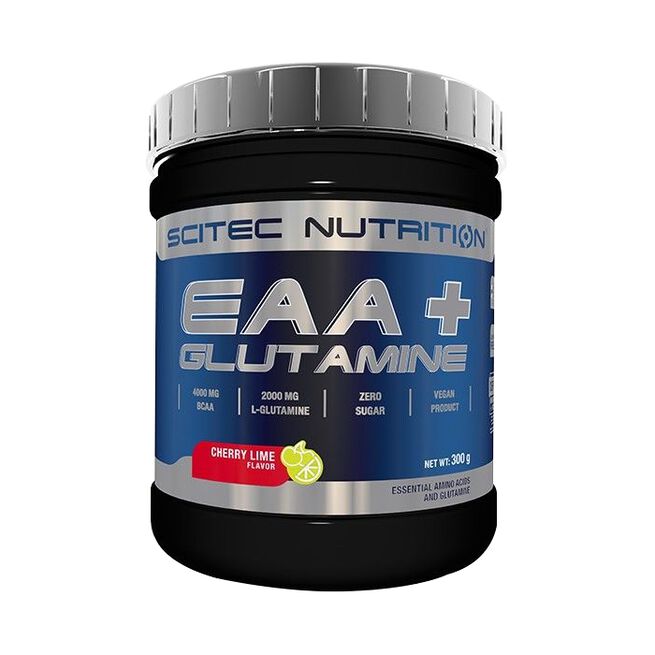 EAA+Glutamine, 300 g, cherry-lime 