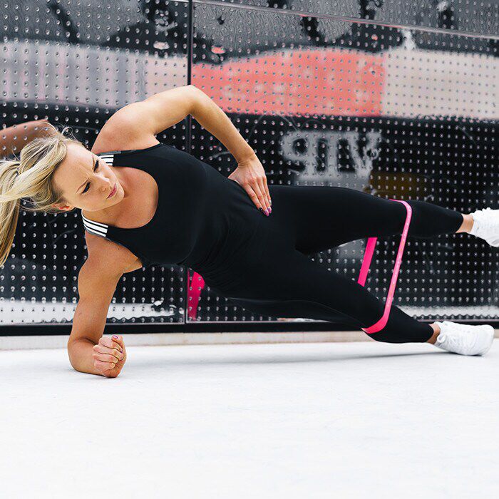 Booty Builder Minibands Rosa 4-Pack