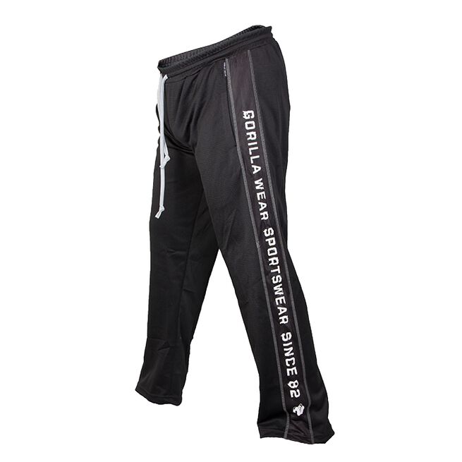 Functional Mesh Pants, Black/White