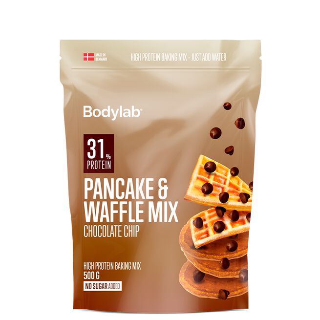 Bodylab Pancake and Waffle Mix, 500 g, Chocolate Chip