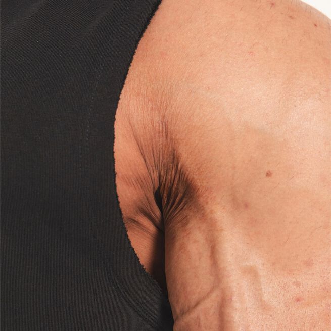 Marshall Sleeveless Hoodie, Black