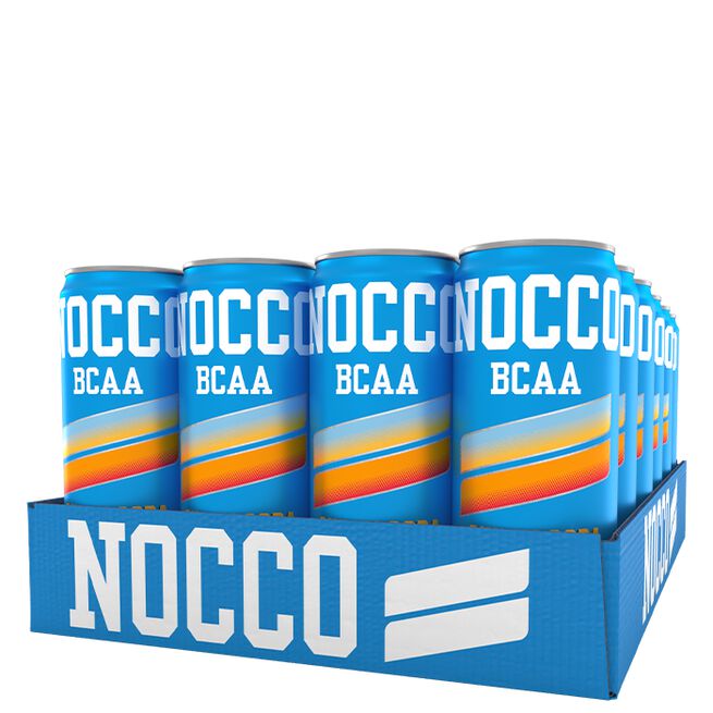 Flak 24 x NOCCO BCAA 330 ml Sunny Soda