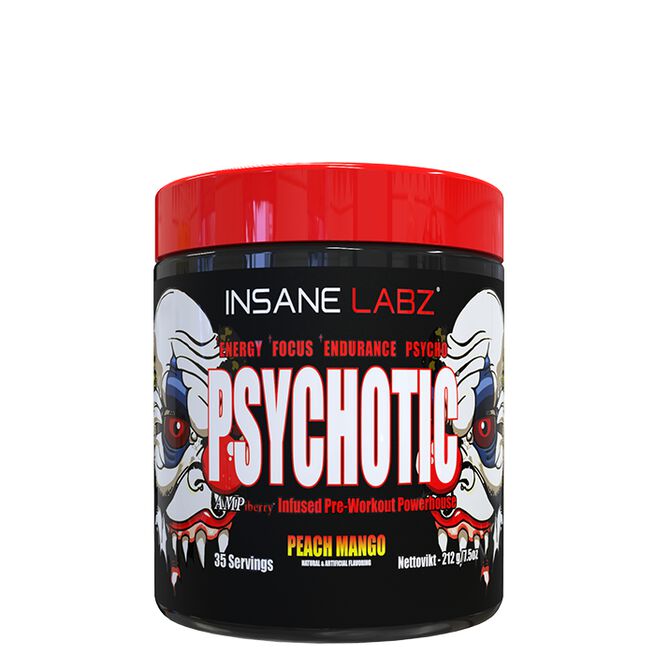 Psychotic Pre-Workout 35  serving Peach