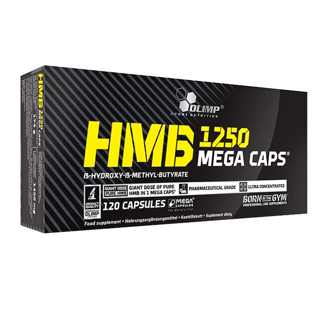 HMB Aminosyror 120 Mega kapslar