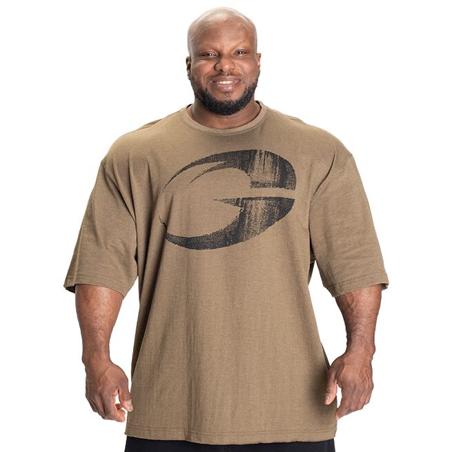 Pump Cover Iron Tee, Amy Green Melange