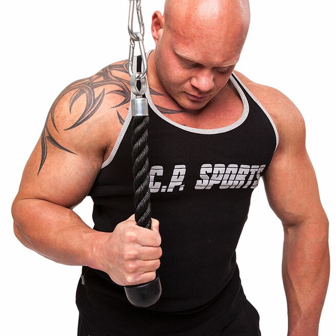 Enhands Tricepsrep Svart