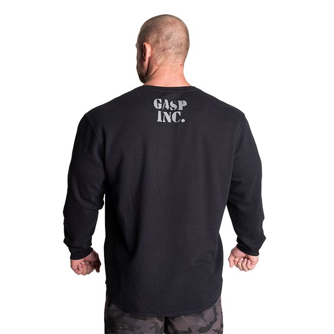 Thermal Gym Sweater, Asphalt