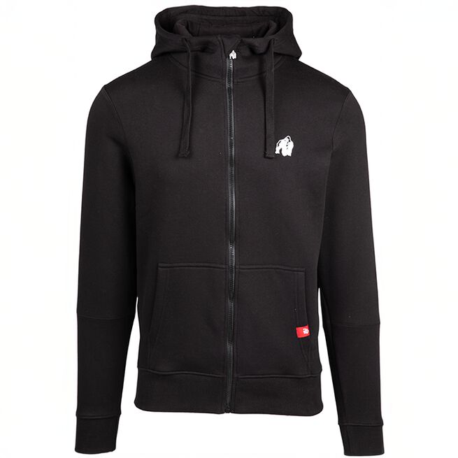 Leon Zip Huvtröja Svart