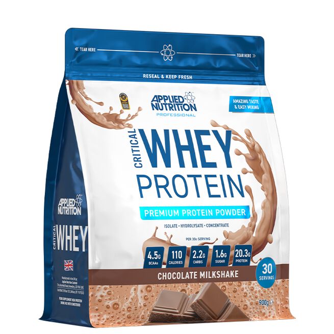 Critical Whey Vassleprotein 900 g Chocolate
