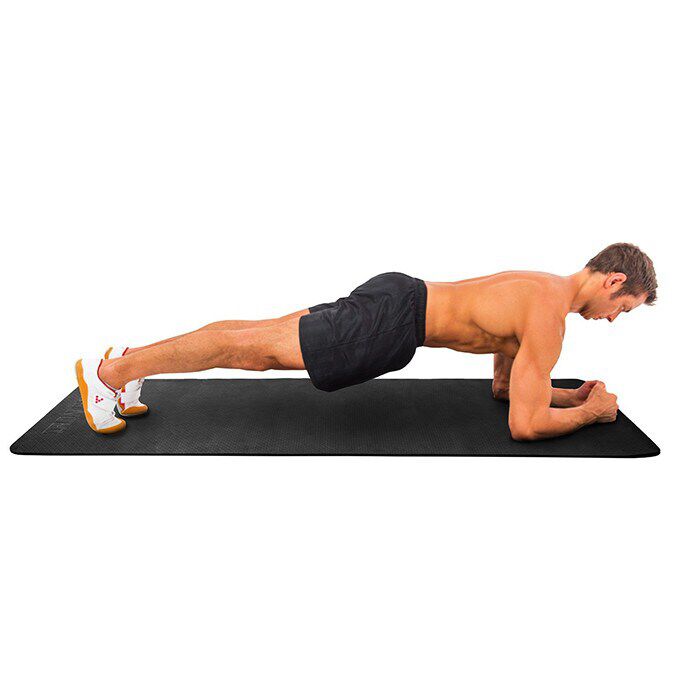 Tr&auml;ningsmatta & Yogamatta med B&auml;rrem