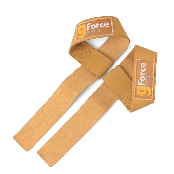 Lifting Straps L&auml;der Brun