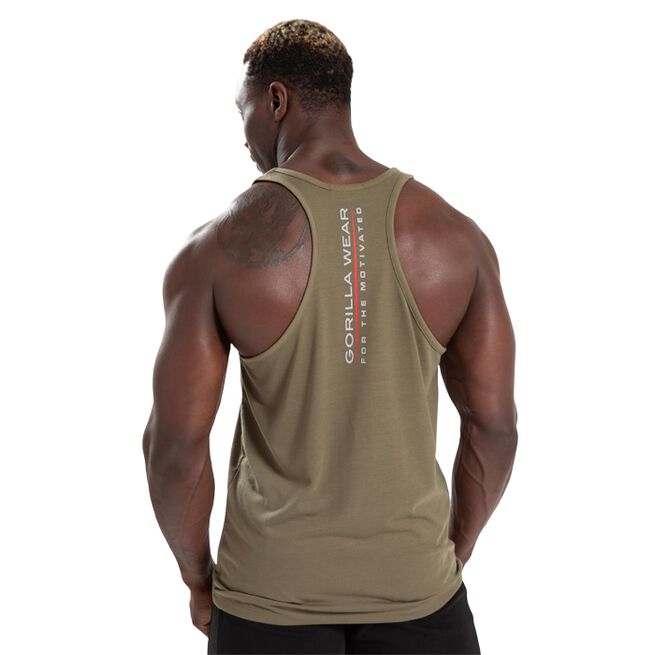 Lafayette Racerback Tank Top, Army Green