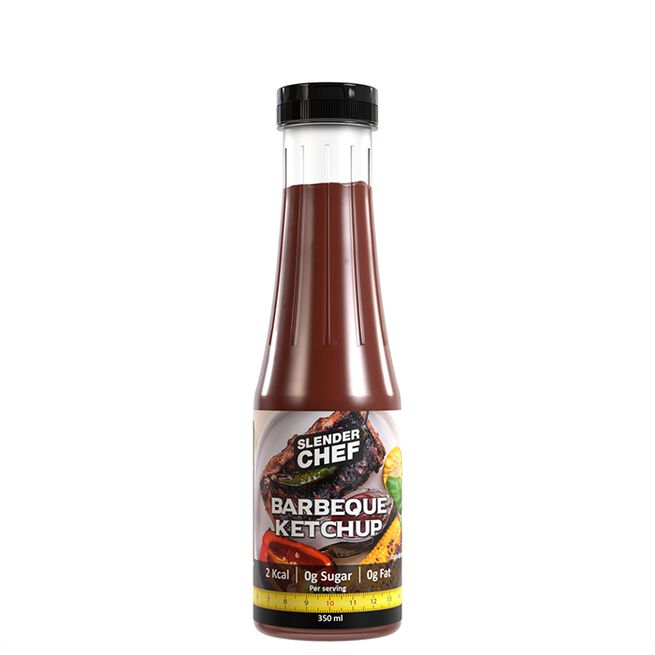 Slender Chef Kalorisnål sås 350 ml BBQ Ketchup