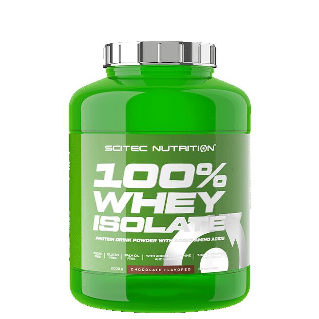 100 % Whey Isolate Vassleproteinisolat 2000 g Chocolate