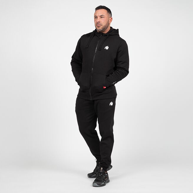 Leon Zip Huvtröja Svart