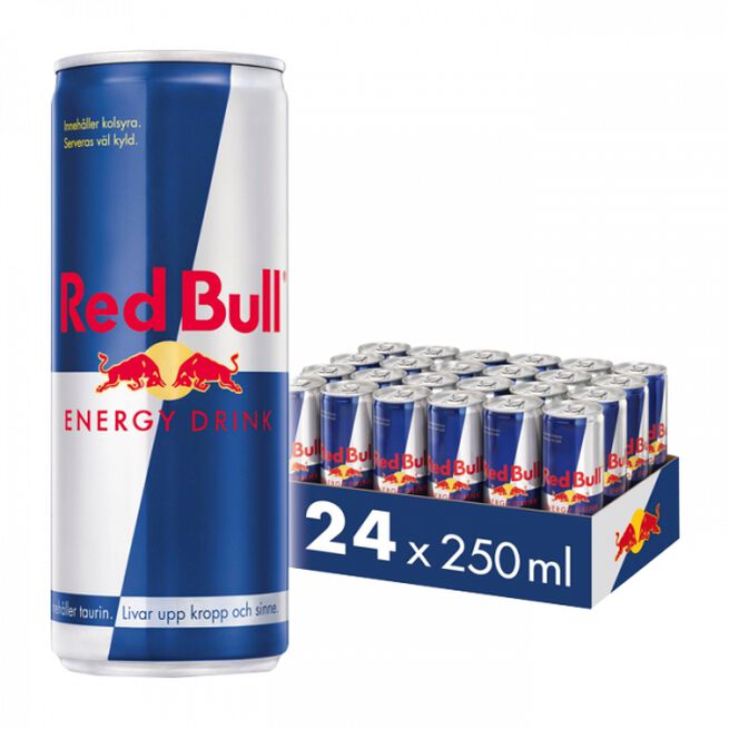 24 x Red Bull Energidryck 250 ml Original Original