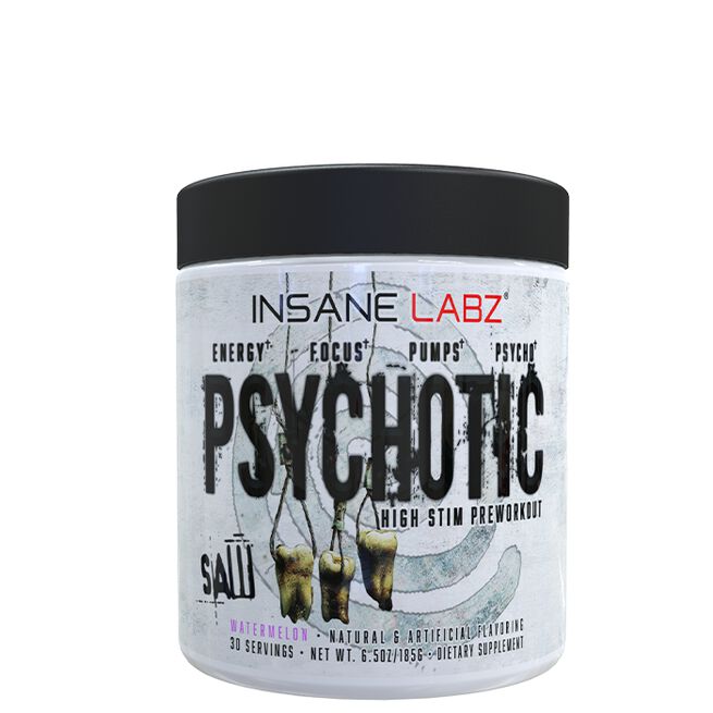 SAW Psychotic Pre-Workout 35 doseringar Watermelon