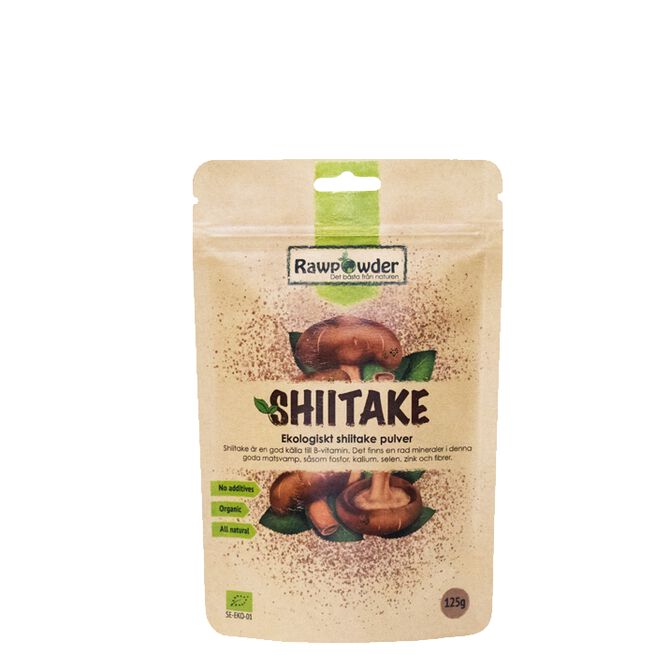 Ekologiskt Shiitakepulver 125 g