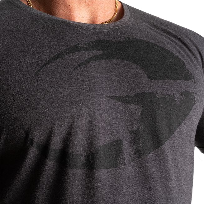 Cadet Tee, Dark Grey Melange