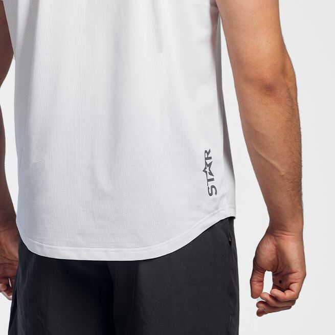 Star Mesh T-shirt White